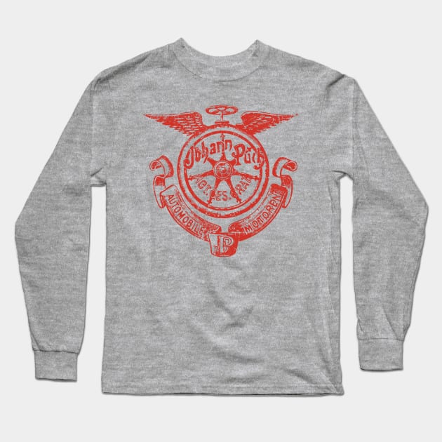 Johann Puch Long Sleeve T-Shirt by MindsparkCreative